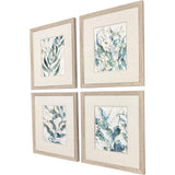 Paragon Underwater Botany S/4 Blue 27 X 23 X 1 Wall Art