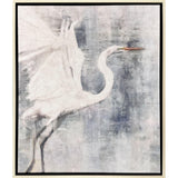 Paragon Glacier Heron I Gray 36 X 30 X 2 Wall Art