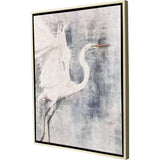 Paragon Glacier Heron I Gray 36 X 30 X 2 Wall Art