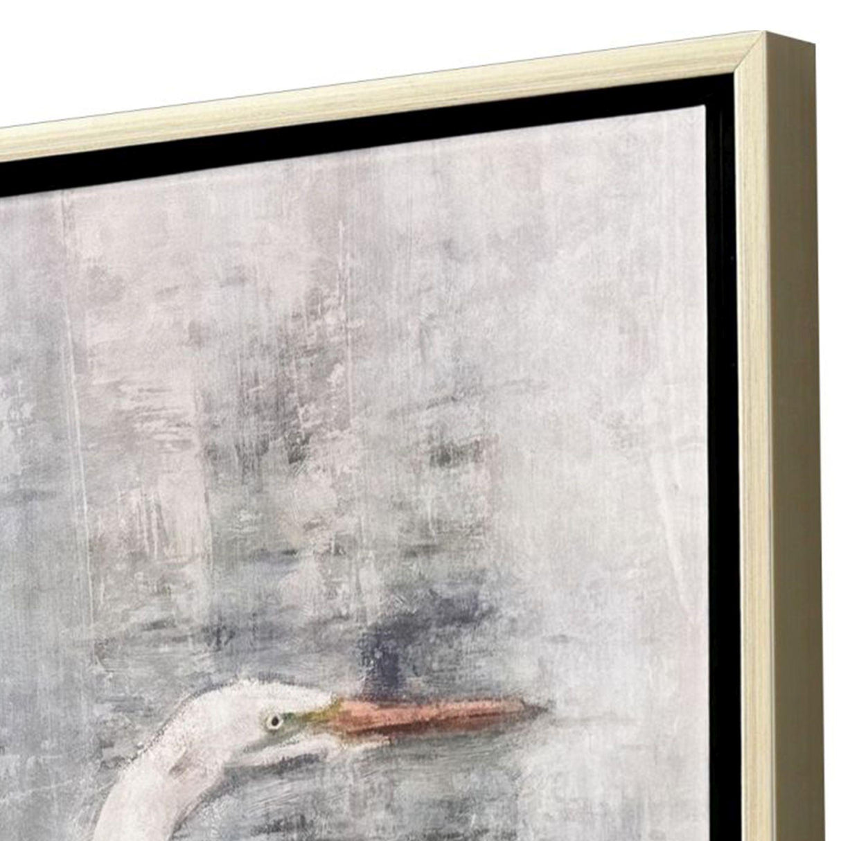 Paragon Glacier Heron I Gray 36 X 30 X 2 Wall Art