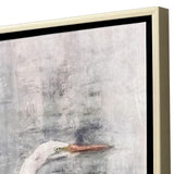 Paragon Glacier Heron I Gray 36 X 30 X 2 Wall Art