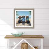 Paragon Nuthin Butt the Beach Blue 29 X 29 X 2 Wall Art