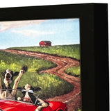 Paragon The Runaways Red 11 X 11 X 2 Wall Art