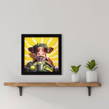 Paragon Health Guru Red 11 X 11 X 2 Wall Art