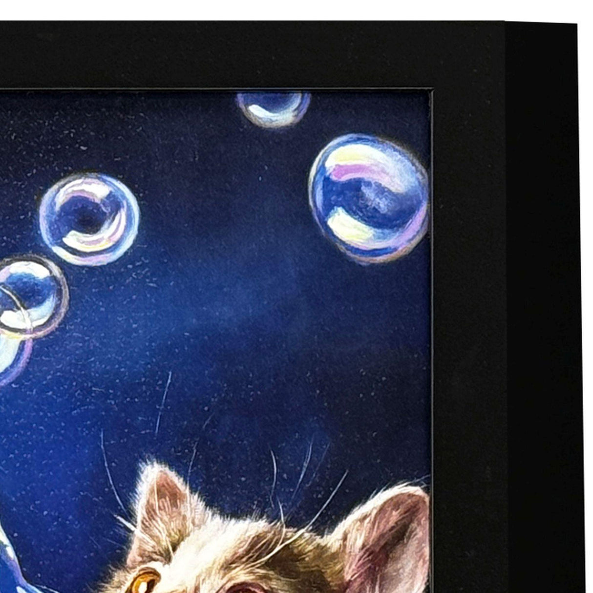 Paragon Blowing Bubbles Red 11 X 11 X 2 Wall Art