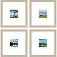 Paragon On the Water S/4 Blue 23 X 23 X 1 Wall Art