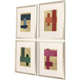 Paragon Mini Colorblocks S/4 Multi 21 X 18 X 1 Wall Art