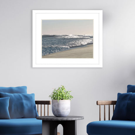 Paragon Peaceful Horizon I Blue 27 X 33 X 2 Wall Art