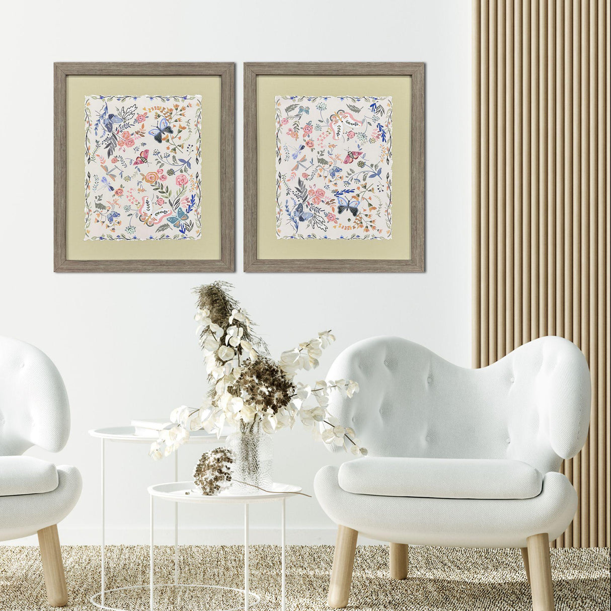 Paragon Garden Friends S/2 Blue 27 X 23 X 2 Wall Art