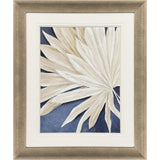 Paragon Blue Dry Palms I Blue 35 X 29 X 2 Wall Art