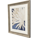Paragon Blue Dry Palms I Blue 35 X 29 X 2 Wall Art