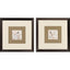 Paragon Fragrant Perch S/2 Brown 21 X 21 X 1 Wall Art