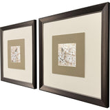 Paragon Fragrant Perch S/2 Brown 21 X 21 X 1 Wall Art
