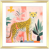 Paragon Pet Cheetah II Orange 26 X 26 X 2 Wall Art