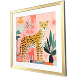 Paragon Pet Cheetah II Orange 26 X 26 X 2 Wall Art