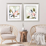 Paragon Floral Burst S/2 Green 29 X 25 X 1 Wall Art