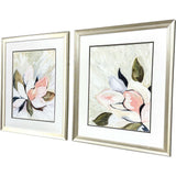 Paragon Floral Burst S/2 Green 29 X 25 X 1 Wall Art