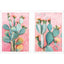 Paragon Blush Botanicals I S/2 Pink 19 X 13 X 2 Wall Art