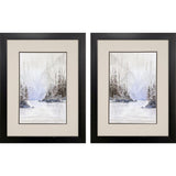Paragon Mountain River S/2 Gray 26 X 20 X 2 Wall Art