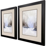 Paragon Mountain River S/2 Gray 26 X 20 X 2 Wall Art