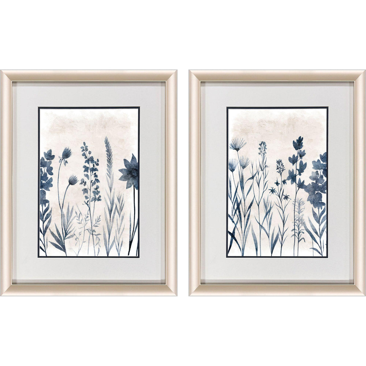 Paragon Blue Dye S/2 Blue 26 X 20 X 2 Wall Art