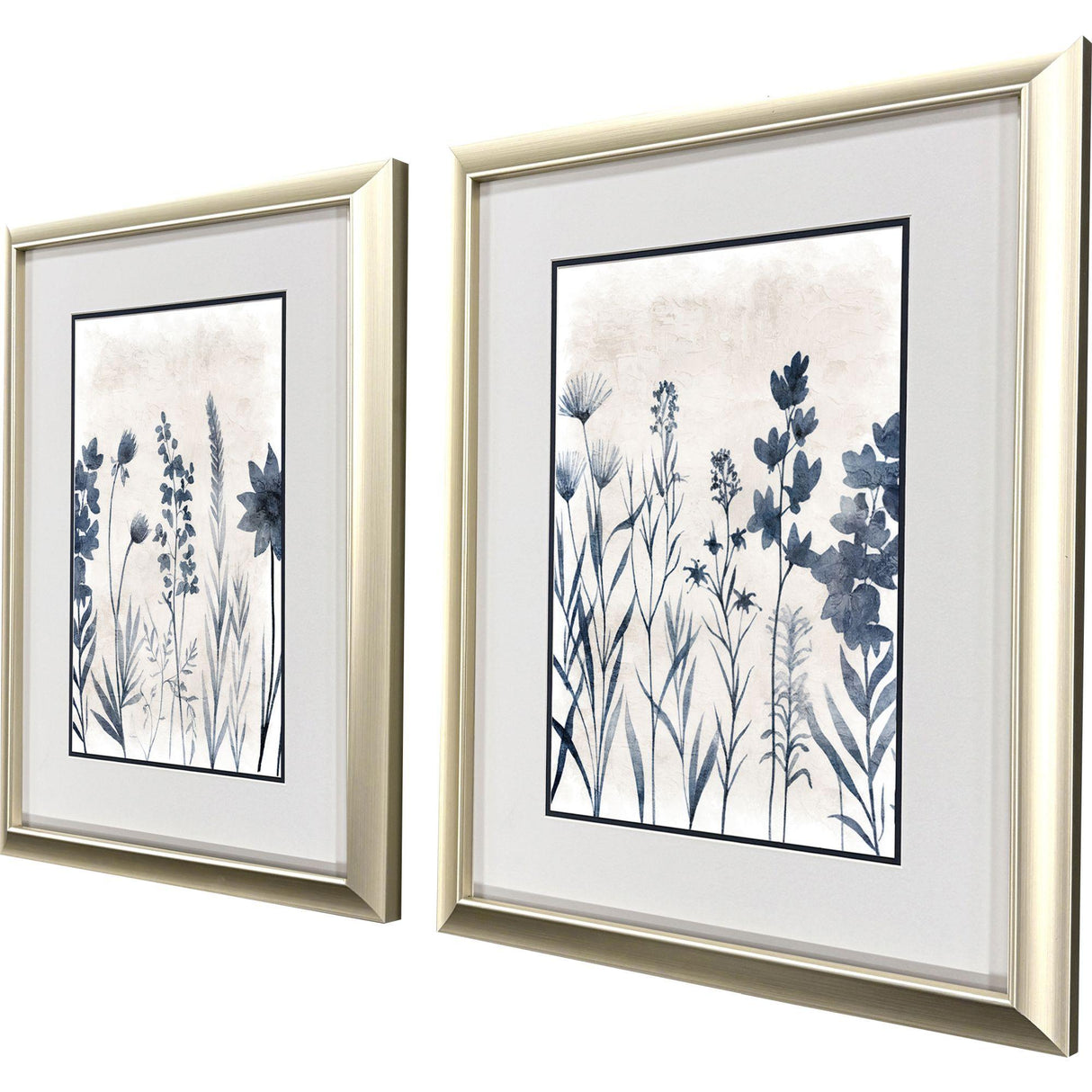 Paragon Blue Dye S/2 Blue 26 X 20 X 2 Wall Art