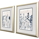 Paragon Blue Dye S/2 Blue 26 X 20 X 2 Wall Art