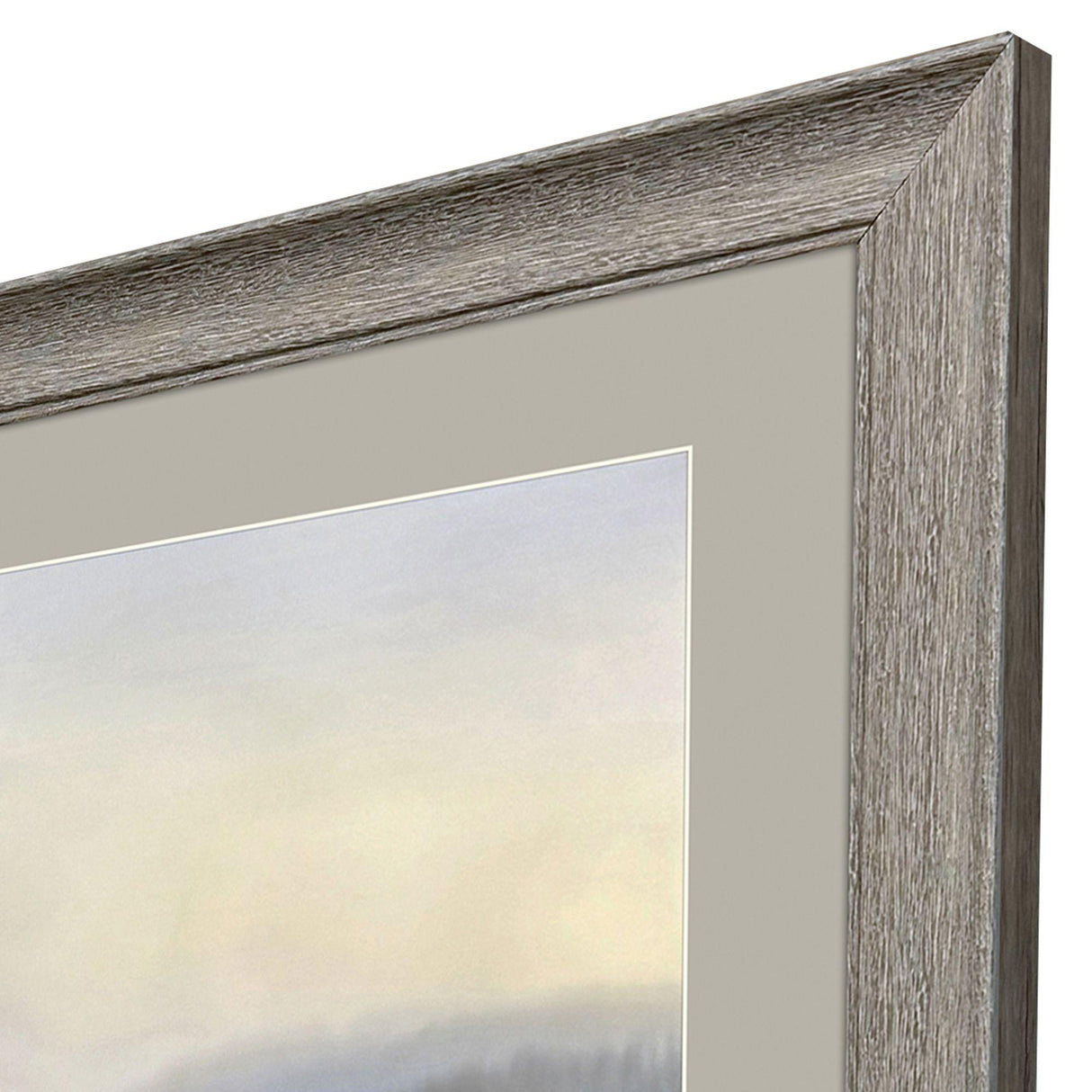 Paragon Reflective Aurora Gray 33 X 27 X 1 Wall Art