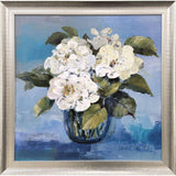 Paragon Alluring Blooms Blue 30 X 30 X 2 Wall Art