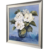 Paragon Alluring Blooms Blue 30 X 30 X 2 Wall Art