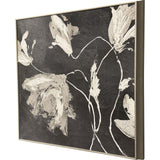 Paragon Neutral Flora I Black 25 X 25 X 3 Wall Art