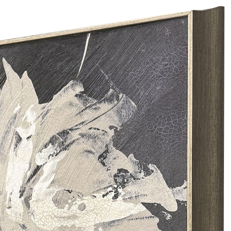 Paragon Neutral Flora II Black 25 X 25 X 3 Wall Art