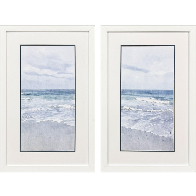 Paragon Tranquil Ocean S/2 Blue 36 X 23 X 2 Wall Art
