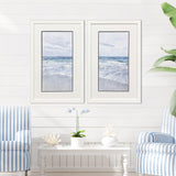 Paragon Tranquil Ocean S/2 Blue 36 X 23 X 2 Wall Art