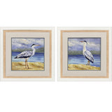 Paragon Heron by the Sea S/2 Blue 26 X 26 X 2 Wall Art