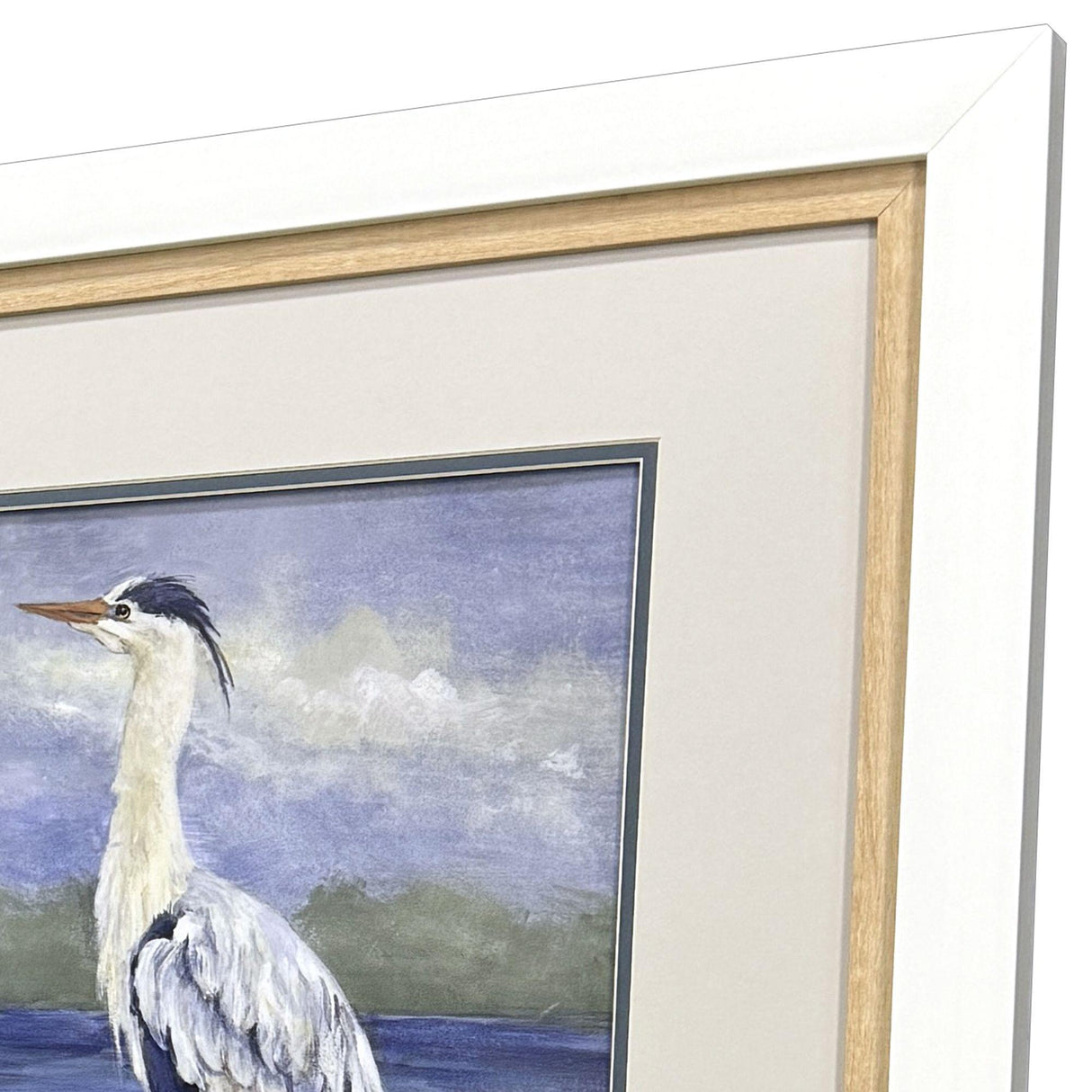 Paragon Heron by the Sea S/2 Blue 26 X 26 X 2 Wall Art