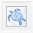 Paragon Indigo Ocean Turtle Blue 29 X 29 X 2 Wall Art