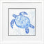Paragon Indigo Ocean Turtle Blue 29 X 29 X 2 Wall Art