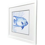 Paragon Indigo Ocean Fish Blue 29 X 29 X 2 Wall Art