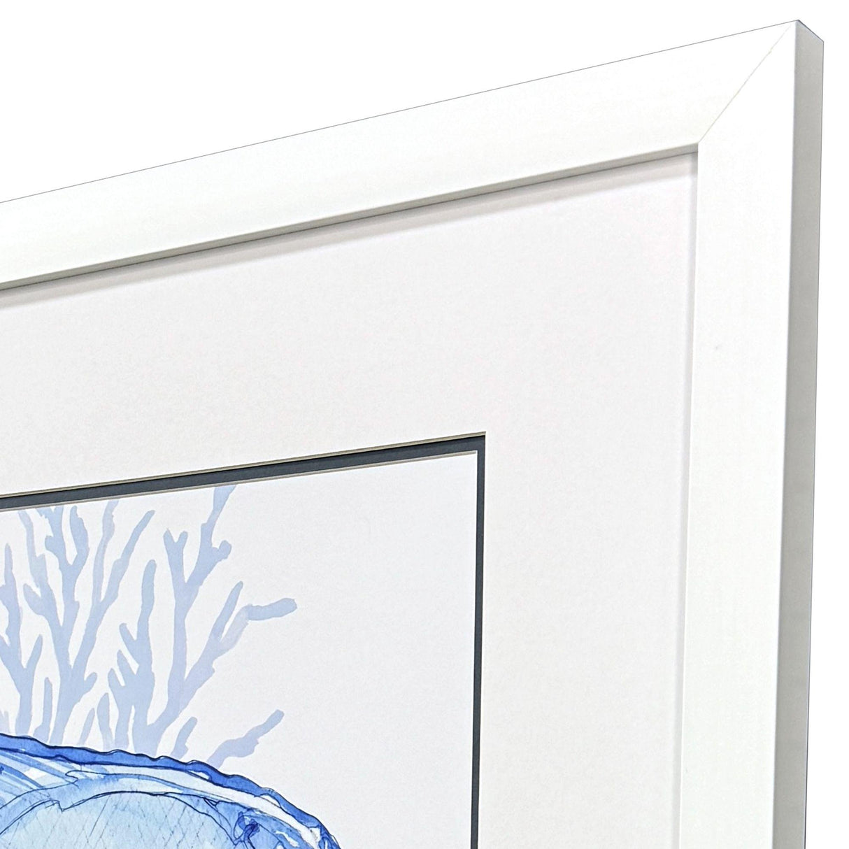 Paragon Indigo Ocean Fish Blue 29 X 29 X 2 Wall Art