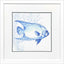 Paragon Indigo Ocean Fish Blue 29 X 29 X 2 Wall Art