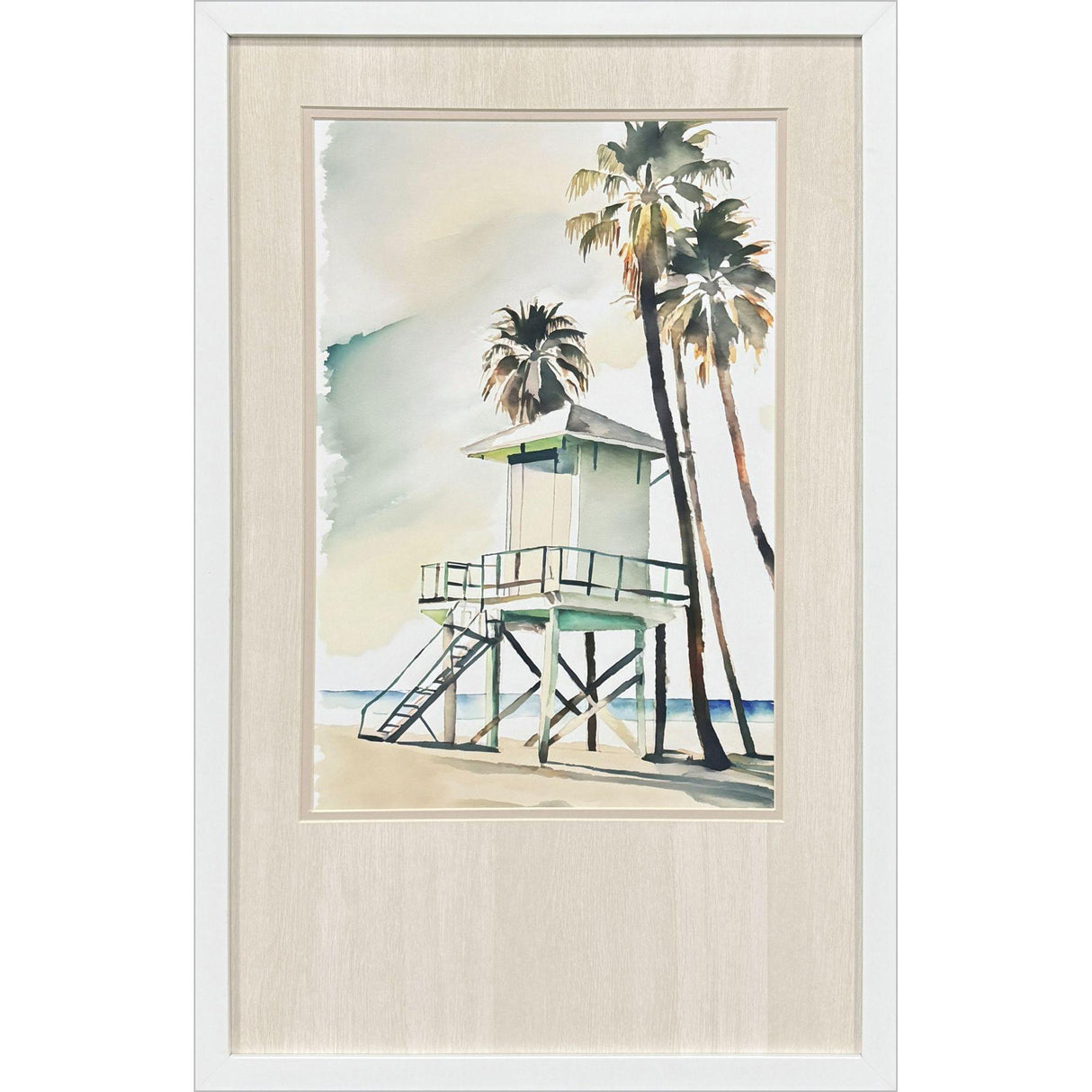 Paragon Boho Beachy Green Green 27 X 17 X 2 Wall Art