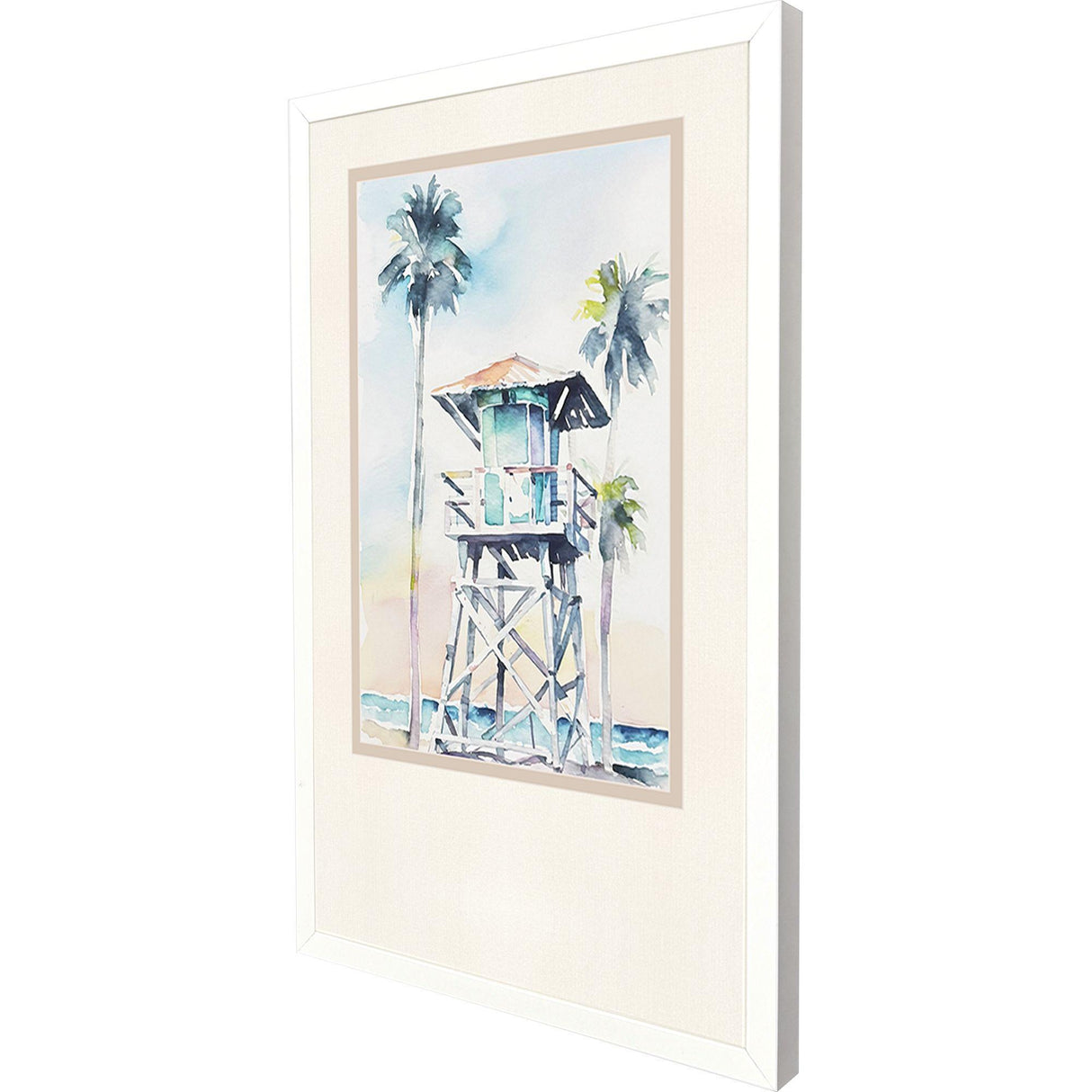 Paragon Boho Beachy Blue Blue 27 X 17 X 2 Wall Art