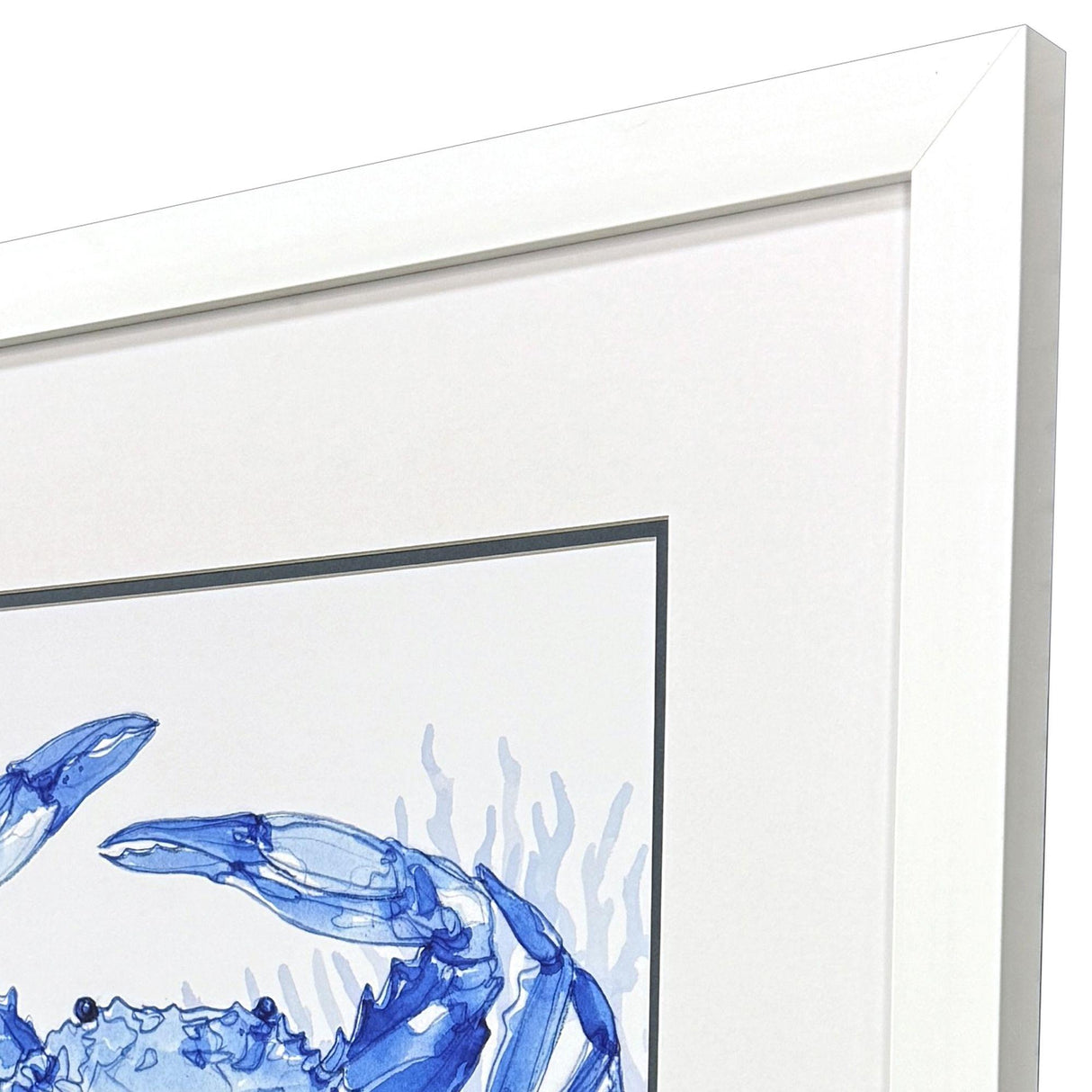 Paragon Indigo Ocean Crab Blue 29 X 29 X 2 Wall Art