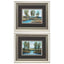 Paragon Stream Side S/2 Blue 11 X 13 X 1 Wall Art