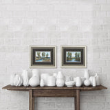Paragon Stream Side S/2 Blue 11 X 13 X 1 Wall Art