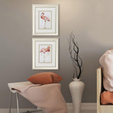 Paragon Pink Showoff S/2 Pink 12 X 10 X 1 Wall Art