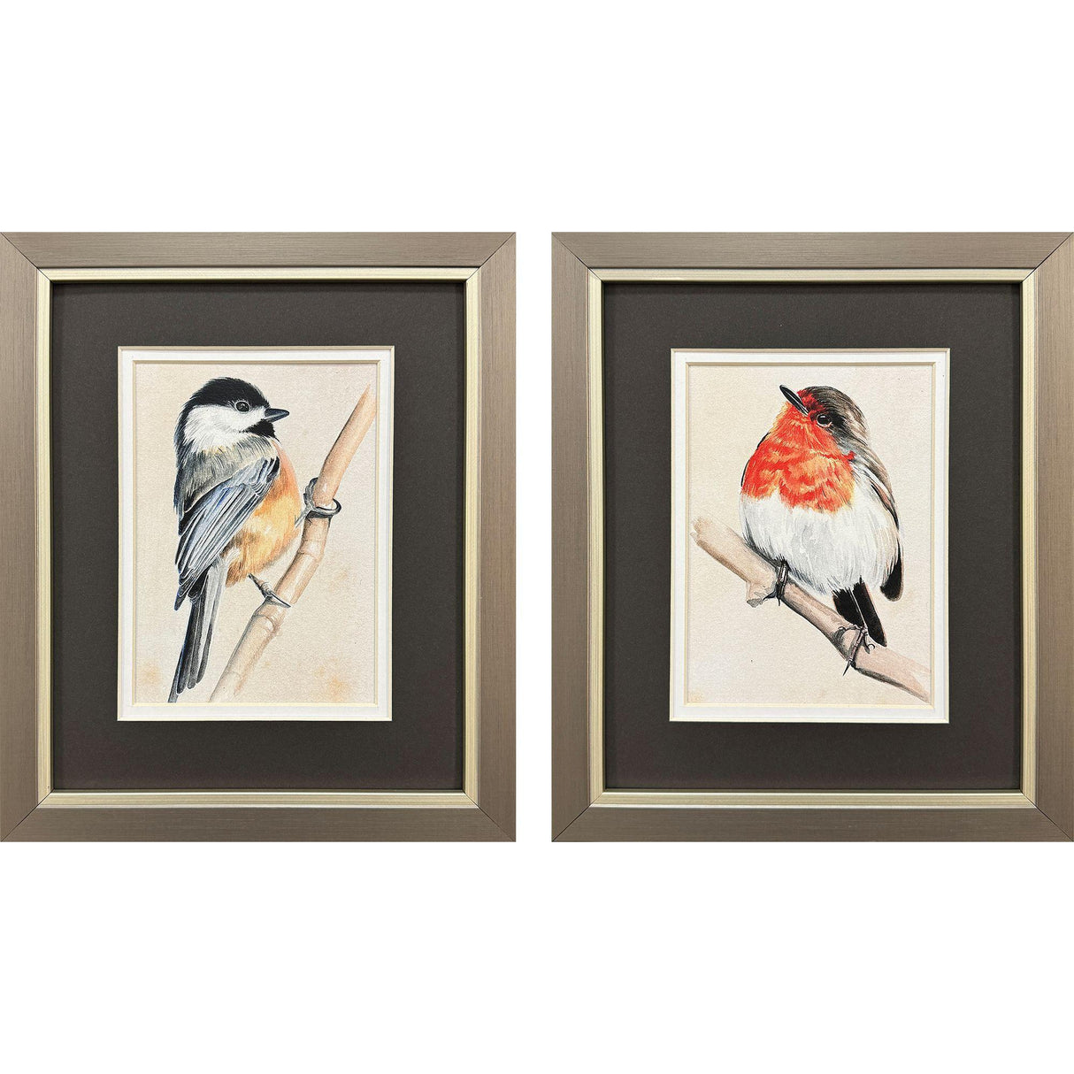 Paragon Bird on Branch II S/2 Blue 11 X 09 X 1 Wall Art