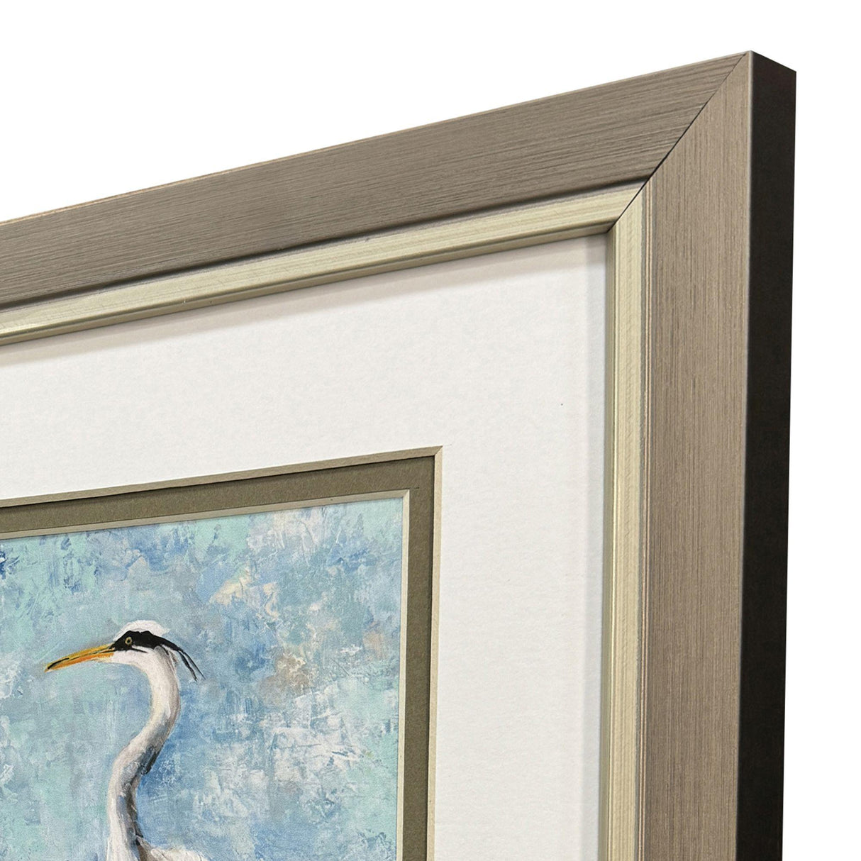 Paragon Hazy Morning Heron S/2 Blue 11 X 09 X 1 Wall Art