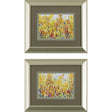 Paragon Golden Summer Garden S/2 Orange 10 X 12 X 1 Wall Art